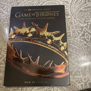 Game of Thrones The Complete Second Season DVD Box Set HBO Series 5-Disc Set